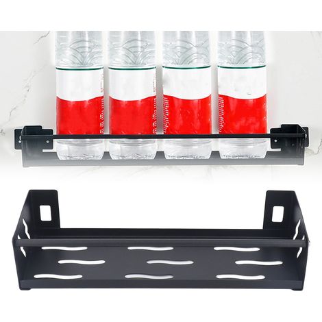 Porte-baguettes sans perçage, étagère à condiments murale amovible, porte-brosse à dents pour bonde de salle de bain, taille standard 30 cm (1/5)