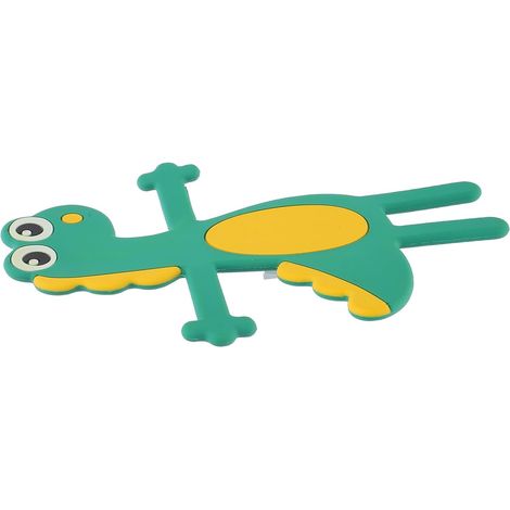 Support de Téléphone Dinosaure Créatif pour Voiture, Fixation en Gel de Silice, Maintien Solide 2 Jambes, pour Sortie d'air, Style Cartoon Vert Plusieurs Styles (1/5)