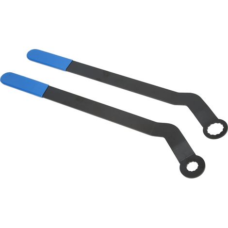 Kit de 2 outils pour courroie serpentine en acier au carbone 11 6 210, compatible avec les moteurs essence N12, N14, N16 et N18 (à partir de 2007). (1/5)
