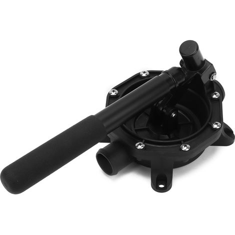 Pompe de cale manuelle à membrane pour bateau, auto-amorçante, 2724 l/h / 720 gal/h, poignée en aluminium à 2 positions pour tuyau de 33 mm de diamètre. (1/5)