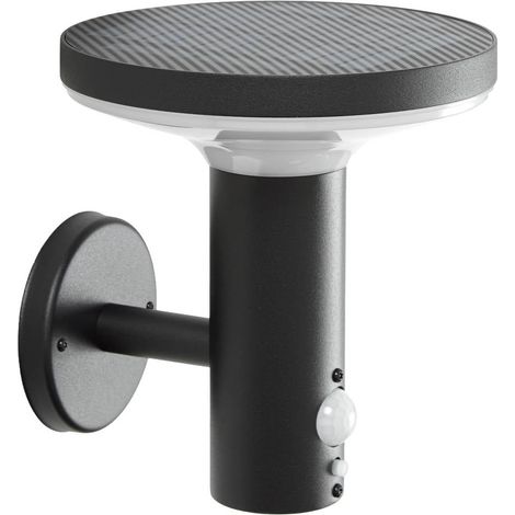 PRIOS Lámpara de pared exterior 'Kalen' en Negro Metal (1/5)