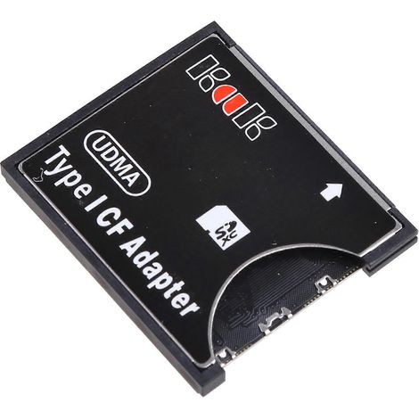 Kamera-SD-, SDHC- und SDXC-Kartenleser-Konverter zu CompactFlash-Typ-I-CF-Speicherkartenleser-Konverter (1/5)