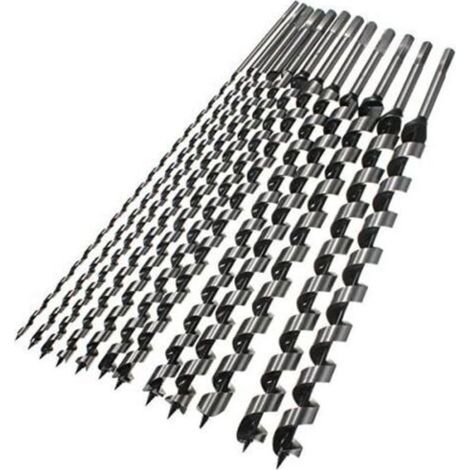 460mm Hex Shank Point Brad Foret Tarière Foret Spirale Bois Outil De Perçage - 14mm 1PC
