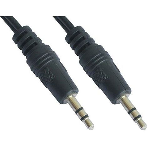 Nanocable - Cavo audio stereo da 1,5 m con connessione jack 3,5/m-3,5/m - per monitor, proiettori, lavagne bianche, ecc. (1/5)