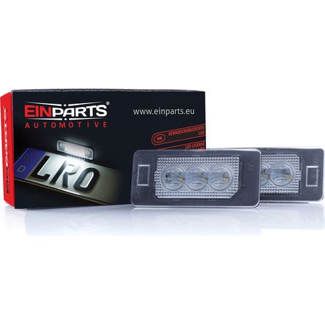 LED Kennzeichenbeleuchtung 6000K Kaltweiß 12V CANBUS für Audi Seat Skoda VW (1/4)
