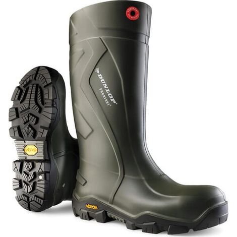 Stivali verde foncée taglia 48 DUNLOP CC2293348