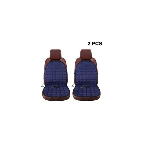Coussin chauffant pour siège auto, 12 V, bleu. (1/5)