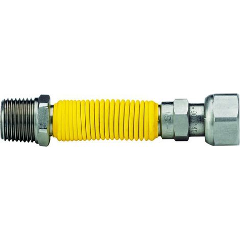 Flessibile in Acciaio Inox Rivestito per Gas Estensibile mm220-420 M.F.1'