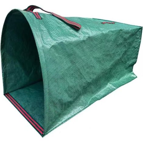 Sac poubelle de jardin noir vert 595643cm 1 pièce 150L sac à feuilles en polypropylène adapté aux écuries, pelouses, feuilles et haies (1/5)