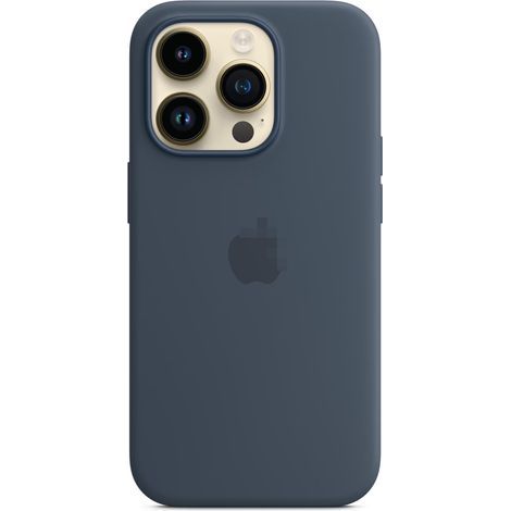 Coque En Silicone - Compatible Avec iPhone 14 Pro - 6 1 Pouces - Magnétique MagSafe - Protection Antichoc Et Anti-rayures - Unité