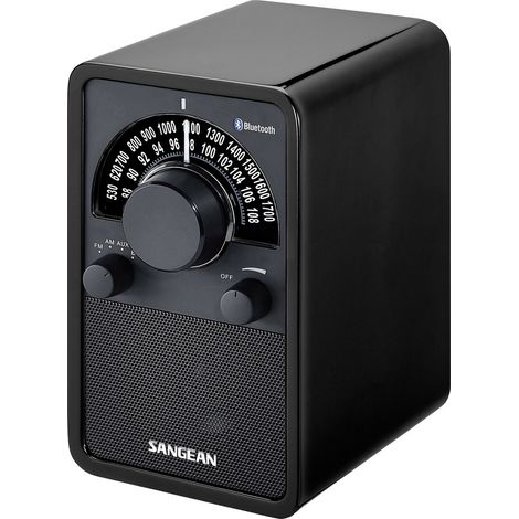 Sangean WR-15BT Tischradio UKW, MW AUX, Bluetooth® Schwarz
