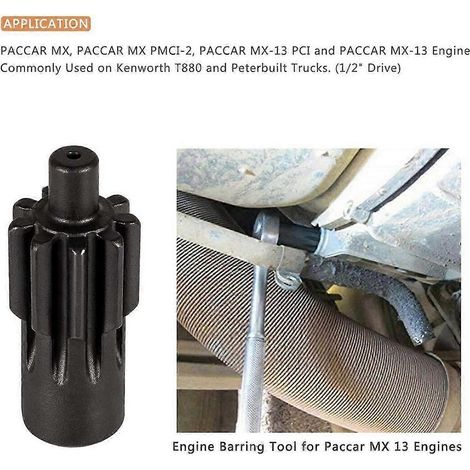 Motor-Drehwerkzeug MX 13 für Motoren von Paccar Kenworth T880 und Peterbilt (ersetzt 1453158PE 14)