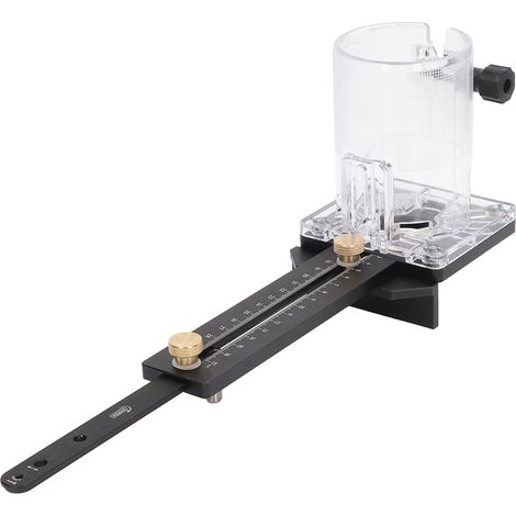 CNC-Fräsbasis für Holzfräsen mit 8-mm-Stiften und 2,5-mm-Nagellöchern, Fräskreisnut-Fräsbasis für 65-mm-Holzfräsen (1/5)