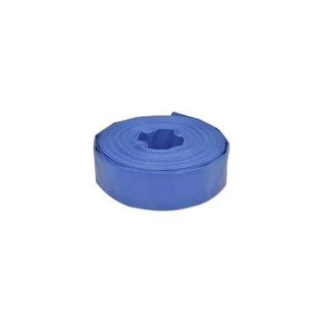 Tuyau plat 25 m 1,5" PVC-Crezuo