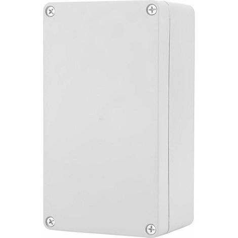 (115 x 90 x 55 mm) Anschlussdose, wasserdichtes ABS-Projektgehäuse IP65, Instrumentengehäuse, Verdrahtungsanschlussdose, DIY-Kunststoffgehäuse, Netzteilanschlussdose (1/4)