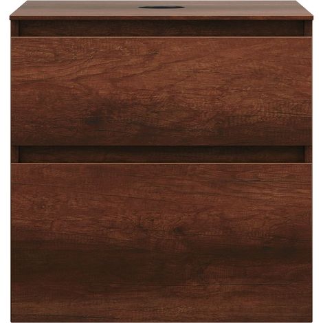 burgbad Lin20 meuble sous-lavabo avec plan de toilette, 2