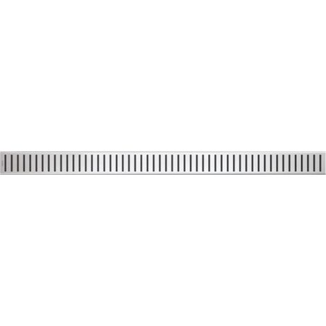 Rejilla de escape de acero inoxidable de 75 cm (PURE-750L)