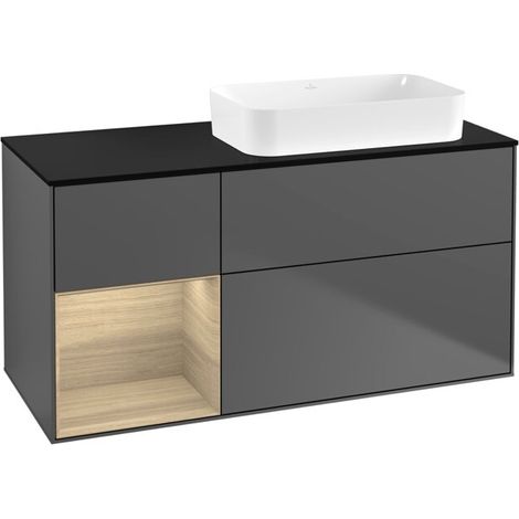 Villeroy & Boch F682PCGK Meuble sous-lavabo Finion F68 (1/2)