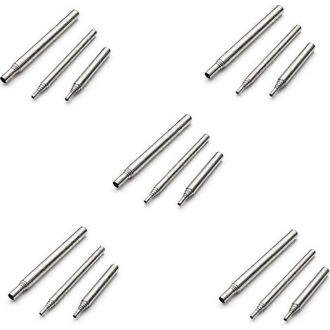 Cheminée de camp en acier inoxydable, rétractable, accessoire indispensable pour le camping, tige de feu (1/4)