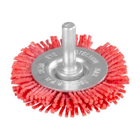 Bürste Strend Pro AWB-038, 50 mm, Rund-, Nylon, mit Schaft