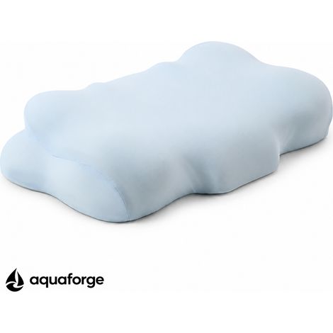 Almofada Cervical Ergonómica Espuma Viscoelástica Hipoalergénica 60 x 37 x 10 cm (1/5)