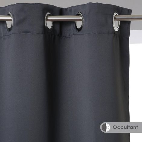 Tenda oscurante grigio ardesia 140x260cm - Atmosphera créateur d'intérieur