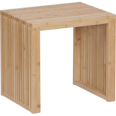 Banco de bambú para pasillo, baño y cocina. (1/5)