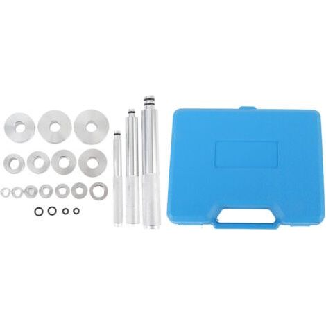 Kit de presse à roulement 17 pièces Kit d'installation de chemin de roulement et d'entraînement de joint universel en alliage d'aluminium avec 14 adaptateurs (1/5)
