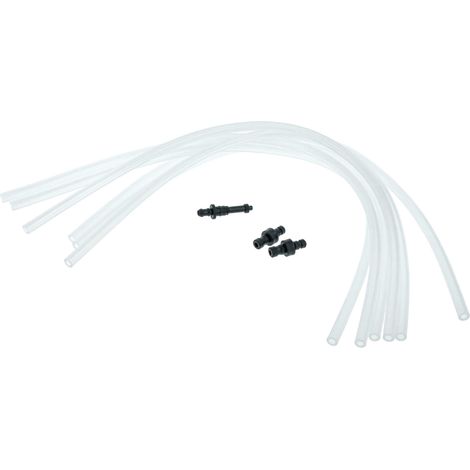 vhbw 6x Milk Hose Set compatible with Jura Impressa E80, F7, F9, F85, WE8, F8 Coffee Machine - 3x connection adapter, 6x milk tube (1/4)