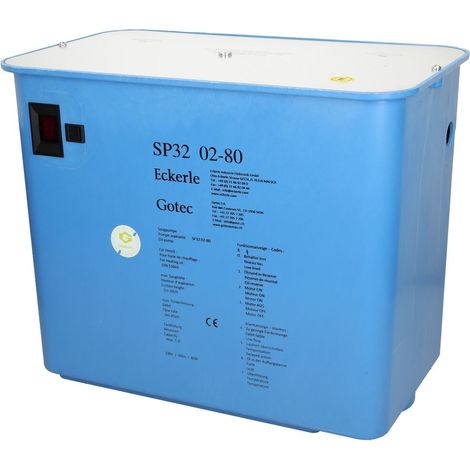 Unité de pompe d'aspiration SP32/2-80 E avec vanne anti-siphon électrique