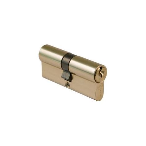 FPLUS bombillo serreta amig 30x30 aluminio latonado , Cilindro de serreta en aluminio. Con rotor de latón con 5 pines. Leva de 15 mm. Incluye tornillo de 60 mm. Incluye 3 llaves de