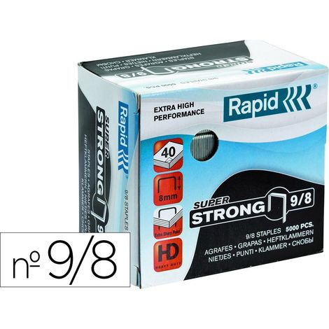 Rapid 9/8 Paquete de grapas 5000 grapas