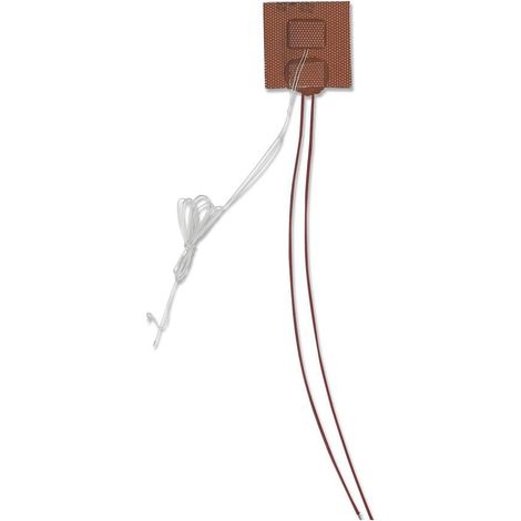 Thermo TECH silicone Feuille chauffante renforcé de fibres de verre 230 V/AC, 230 V/DC 50 W Indice de protection IPX7 (