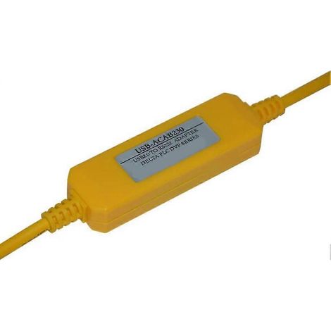 USBACAB230 SPS-Programmierkabel (EX-, ES-, EH- und EN-Serie) - USB 2.0 zu RS232 Adapter (gelb) (1/5)