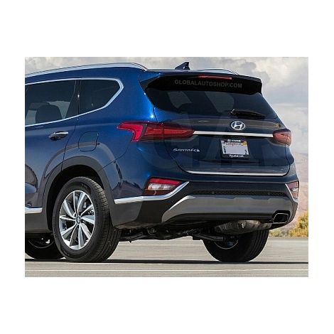 Hyundai Santa Fe IV con franja cromada y portón trasero cromado (1/5)