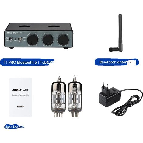 Preamplificatore, connettività Bluetooth, controllo audio (1/2)