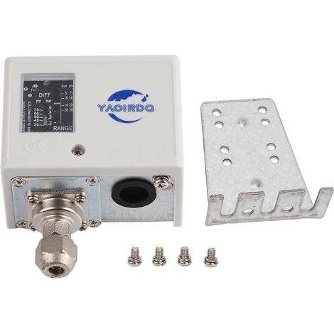 Pressostat 20 kg, avec noyau en cuivre, indice de protection IP40, pour sèche-linge, chaudières, refroidisseurs d'eau, 125 V CA, 250 V CA