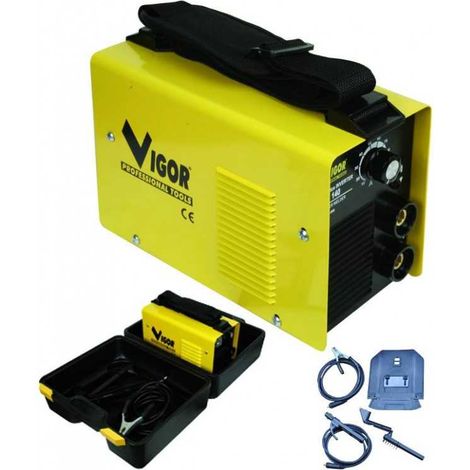 Soldadoras Vigor Inverter 140 Kit Maletín con Accesorios