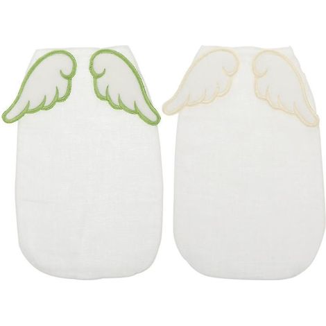 Lot de 2 serviettes de toilette en coton (1/5)