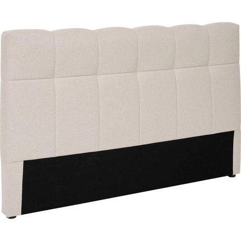 Tête de Lit Capitonnée "Wilm" 165cm Beige (1/5)
