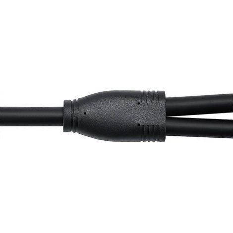Câble répartiteur Speakon, câble audio Speakon mâle vers femelle, câble répartiteur pour haut-parleurs avec clip de verrouillage rotatif. (1/5)