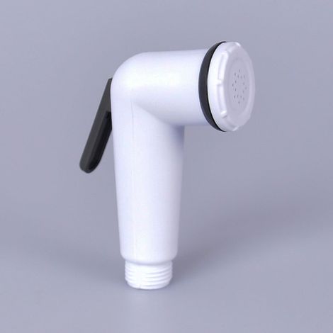 Pulvérisateur Manuel - Tête de Douche Portable pour Salle de Bain et Toilettes - ABS Blanc - 1 Pièce (1/5)