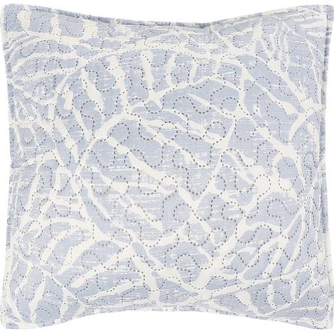 Remo Kissenbezug 40x40 blaue Blätter (1/3)