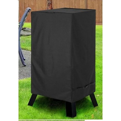 Housse imperméable pour barbecue, housse pour fumoir à gaz de table, coupe-vent, résistante aux déchirures, 600D (72 x 56 x 100 cm) (1/4)