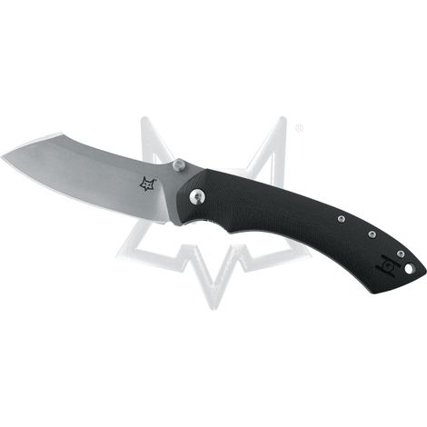 COLTELLO CHIUDIBILE FOX/KAY MAX ROM PELICAN NERO G10 HNDL-N690 LAMA STONE WASHED (1/2)