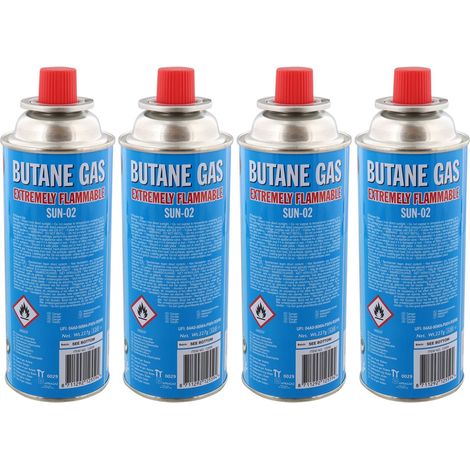 Cartouche Gaz Butane Dunlop Recharge Universelle Pour Réchaud Portable - Générique (1/5)
