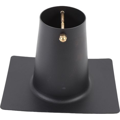 Adaptateur de gouttière pour chaîne à pluie en métal alliage d'aluminium, collecteur d'eau pour extérieur gouttière descente (1/5)