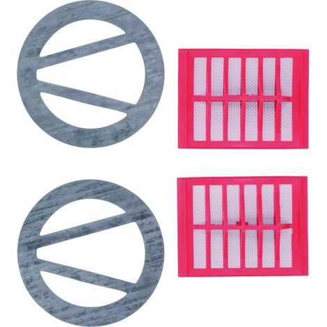 Ersatzteilset 2x Sieb 1,0+Dichtung für JRSF 1 1/2'' - 2''