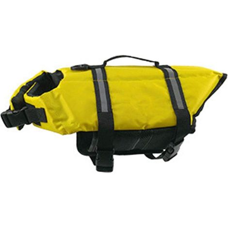 Hund Schwimmweste Ripstop Pet Floatation Weste Verstellbarer Hund Lebensretter Reflektierende Weste Pet Life Preserver Aufblasbare Sicherheitsjacke für Hunde Rettungsweste Doggy Floats (1/3)