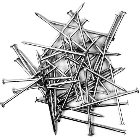 Konstruktionsnägel für Holz, 80 Stück, 3,0 x 80 mm, 3 Zoll, glatt, verzinkt, 5 kg (1/5)